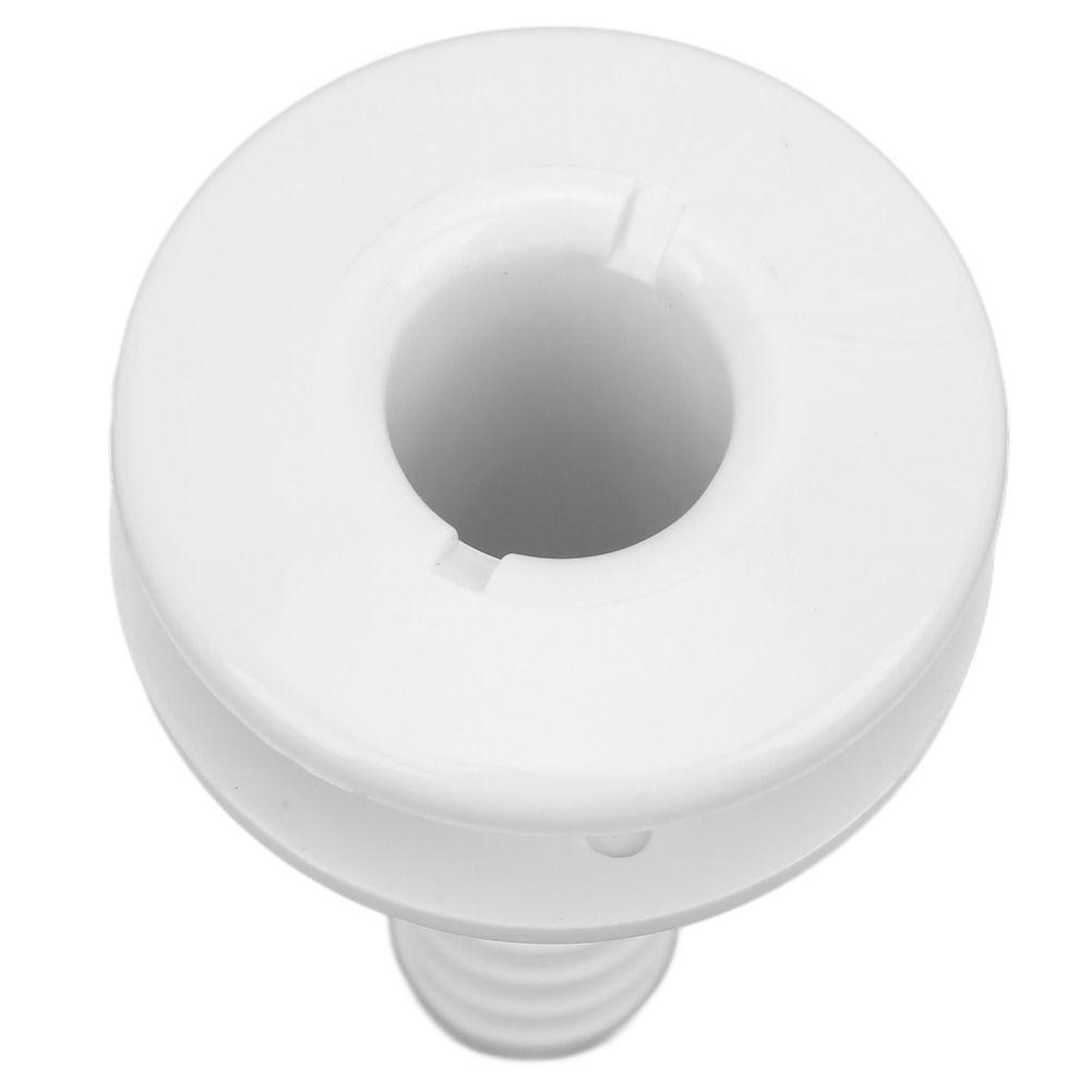 3/4in ABS Plastic Boat Through Hull Connector Hose Coupling  Boat Drainage