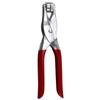 Gutes 1/2-Zoll-Ösenwerkzeug-Set, Ösen-Set, Lederlocherzange mit 200 silbernen Metallösen für Leder, Gürtel, Schuhe, Stoff