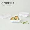 Corelle Monteverde San Jose Téglalap alakú Légmentesen Záródó Élelmiszertároló 2 db (1,0 liter) Mosogatógép Sütőbiztos Fehér