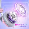 FIFINE Gaming Surround 50mm Detachable Omnidirectional Compatible with Adjustable Closed Game Live Pink AmpliGame H9P Headset, 7.1 Sound, Wired,