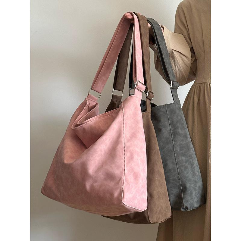 Lazy Style Large Capacity Bag for Women's New Commuting Tote Bag Single Shoulder Crossbody Bag