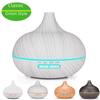 "Smart Wood Grain Aromatherapy Humidifier & Air Purifier for Home and Bedroom"
