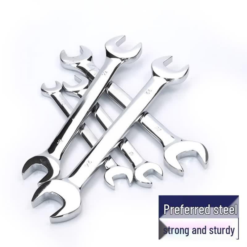 Shenran Fully Polished Double Open-End Wrench