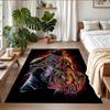Crystal Velvet Rug Soft Non Slip Indoor Floor Mat Home DecorA Nightmare on Elm Street Freddy Krueger