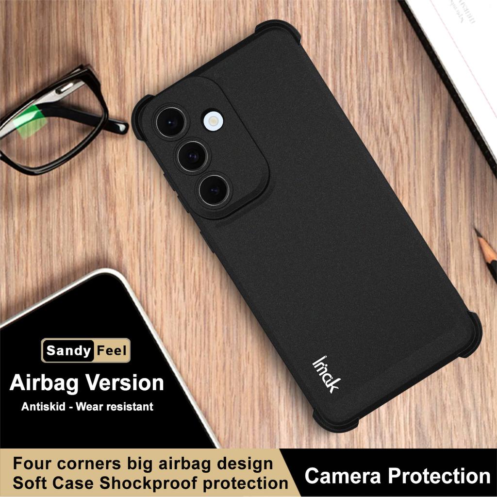 IMAK For Samsung Galaxy S25 FE Case TPU Phone Cover Airbag Shockproof Protection