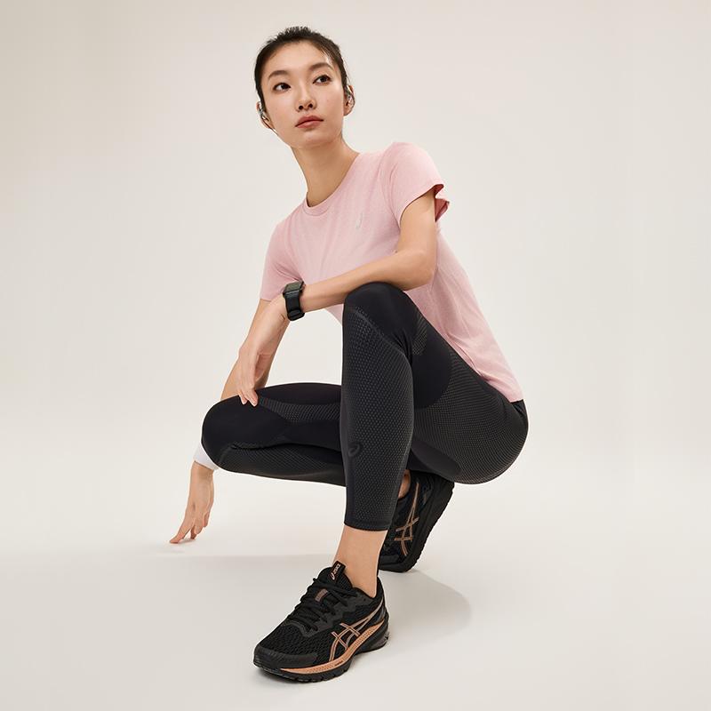 Asics Gel-Anchor Comfortable Versatile Low-Top Running Shoes Women Running Shoes Black Pink 1012B804-001