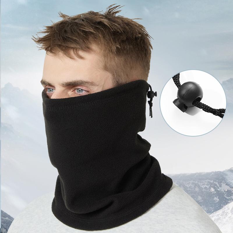 Winter Warm Cycling Headgear Scarf Polar Fleece Neck Ear Warmer Masks Fishing Skating Running Sport Scarf For Camping Hiking