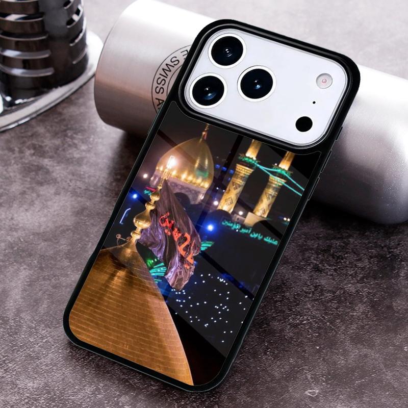 Islam Shia Imam Ali Iraq Arabic Phone Case for iPhone 17 16 15 Pro Max Air 14 13 12 11 Plus Shockproof Cover