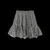 FivePlus Draped Floral A-Line Mini Skirt