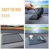 2 Pcs Car Dashboard Accessories Phone Pad Cover Mat Anti-skid Holder