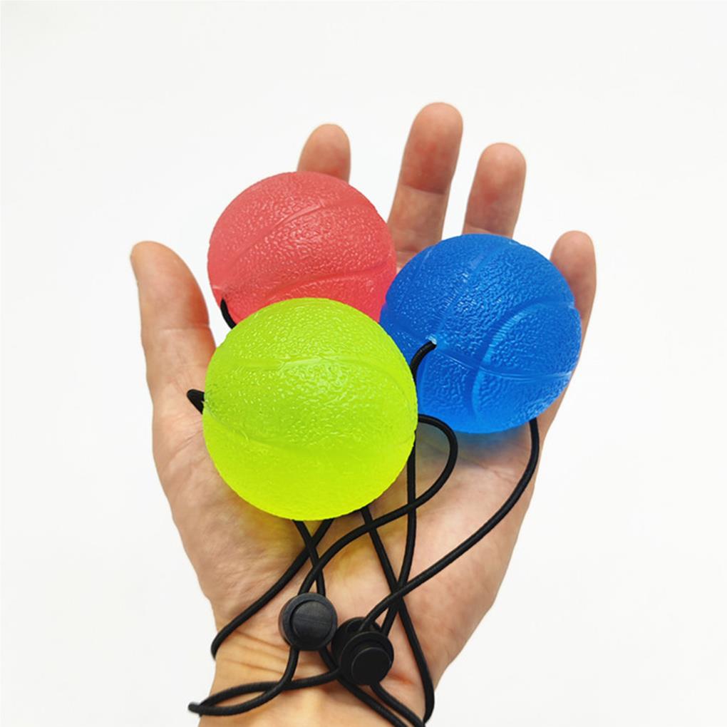 3 Pezzi Palline Antistress Elastiche Impermeabili per Presa della Mano Leggere Allenatore di Forza Accessori Fitness con Cinturino da Polso Regolabile