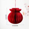 1PC Unfolding Hung Modern Aesthetics Spring Festival Origami Lantern Balcony Eastern Tradition Decorative Magnetic Living Room