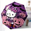 1pc Halloween Hello Kitty Automatic Opening/closing Umbrella, Compact Travel Umbrella - - Festive Accessory, Sturdy Ribs Yy250807089