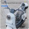 Rainproof and Sunscreen Motorcycle and Electric Car Protective Cover - Waterproof and Thickened for Central Control