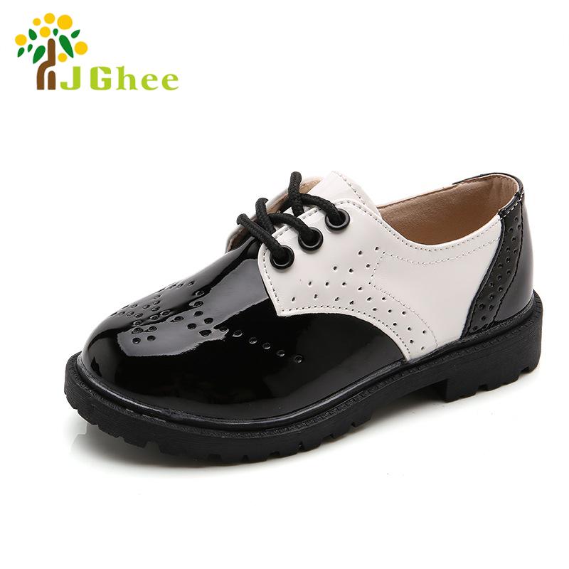 

New Spring Summer Autumn Kids Shoes For Boys Girls British Children s Casual Sneakers PU Leather Fashion Shoes 21 белый