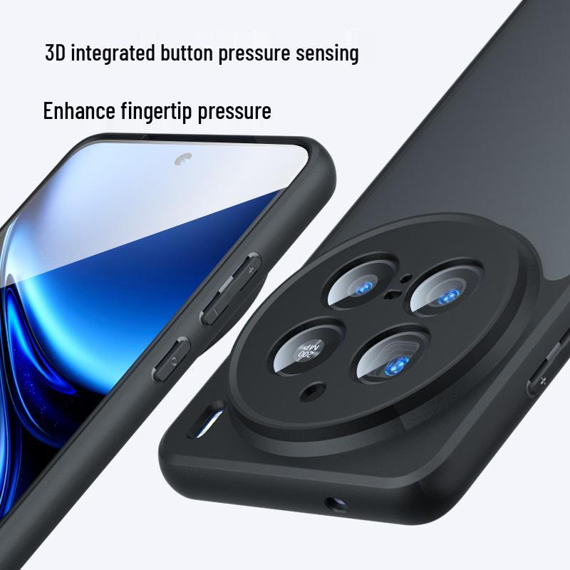 Compatible with Vivo X300S S50 Matte, V70 Semi-Transparent Anti-Drop, iQOO 15 Ultra Protective Case