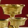 1Pc Candle Holders Copper Butter Lamp Holder Long Lamp Candlestick Put Candle Copper Cup Home Decor