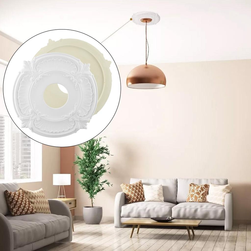 Stropní ventilátor, medailon, stropní ventilátor, medailon, evropská řezba, PU