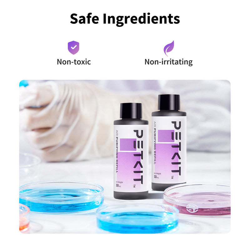 Original PETKIT Cat Litter Box Special Purification Concentrate Sterilization Deodorant Pear Fragrance Liquid Cleaning Deodorant