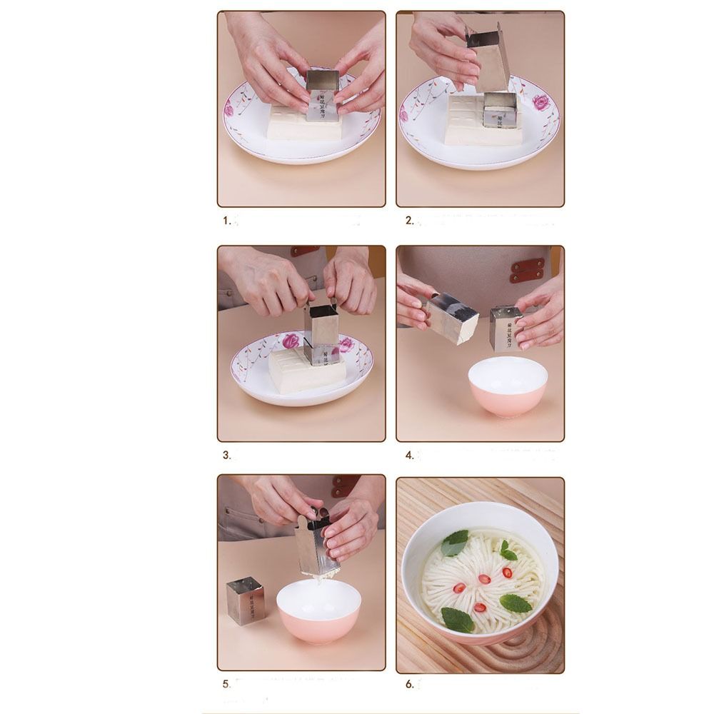 Manual Tofu Shredding Mold Stainless Steel Chrysanthemum Tofu Cutting Tool  Cooking Tool