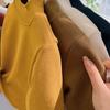 Children's Velvet Semi-turtleneck Bottoming Sweater Autumn and Winter Korean Baby Integrated Velvet Inner Top Tide