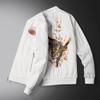 Giacca da baseball da uomo ricamata in stile cinese Autunno-Inverno