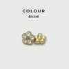 Irregular Metal Shirt Buttons: Asymmetrical Rhinestone-Decorated Buttons for Men's and Women's Cardigans and Sweaters