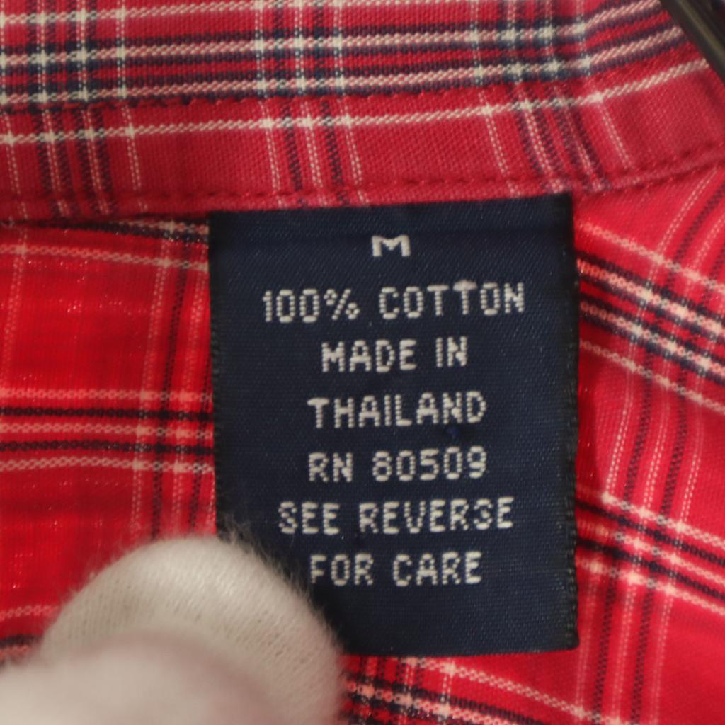 ROUNDTREE & YORKE 90s 00s Old Check Pattern Short Sleeve Button Down Cotton Shirt Men's Used
