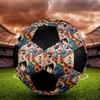 1pc One Piece Football Soccer Ball Size 5 Indoor Soccer Ball Fashion Colorful  Backyard Game -Great For Sports Fans Gift HE72