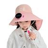 Children's Fan Hat Solar Charging Summer Sun Protection Sun Hat Girl Girl Shawl Hat Outdoor Sun Hat
