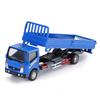 Modèle de camion léger en alliage 1/60 Modèle de camion à benne en métal moulé sous pression Véhicules d'ingénierie de transport Modèle Simulation Collection Cadeaux pour enfants