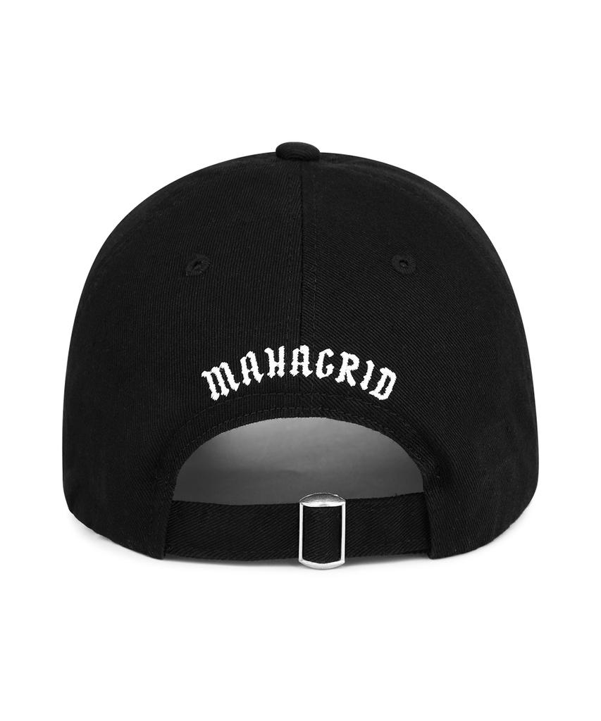 MAHAGRID Ink Logo Ball Cap Black(Mg2Ffmab21A)