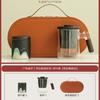 Simple style 1011 new glass tea separation cup household anti-scalding tea cup personal gift