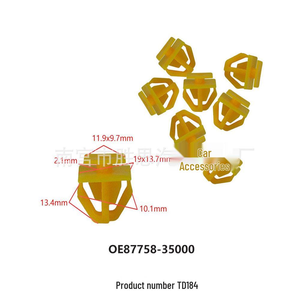 

Hyundai Car Door Trim Panel Sealing Clips and Fixing Buckles 10000 pcs