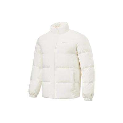 Li Ning Fitness Series FW23 Down Jacket Men's Ivory AYMT105-1
