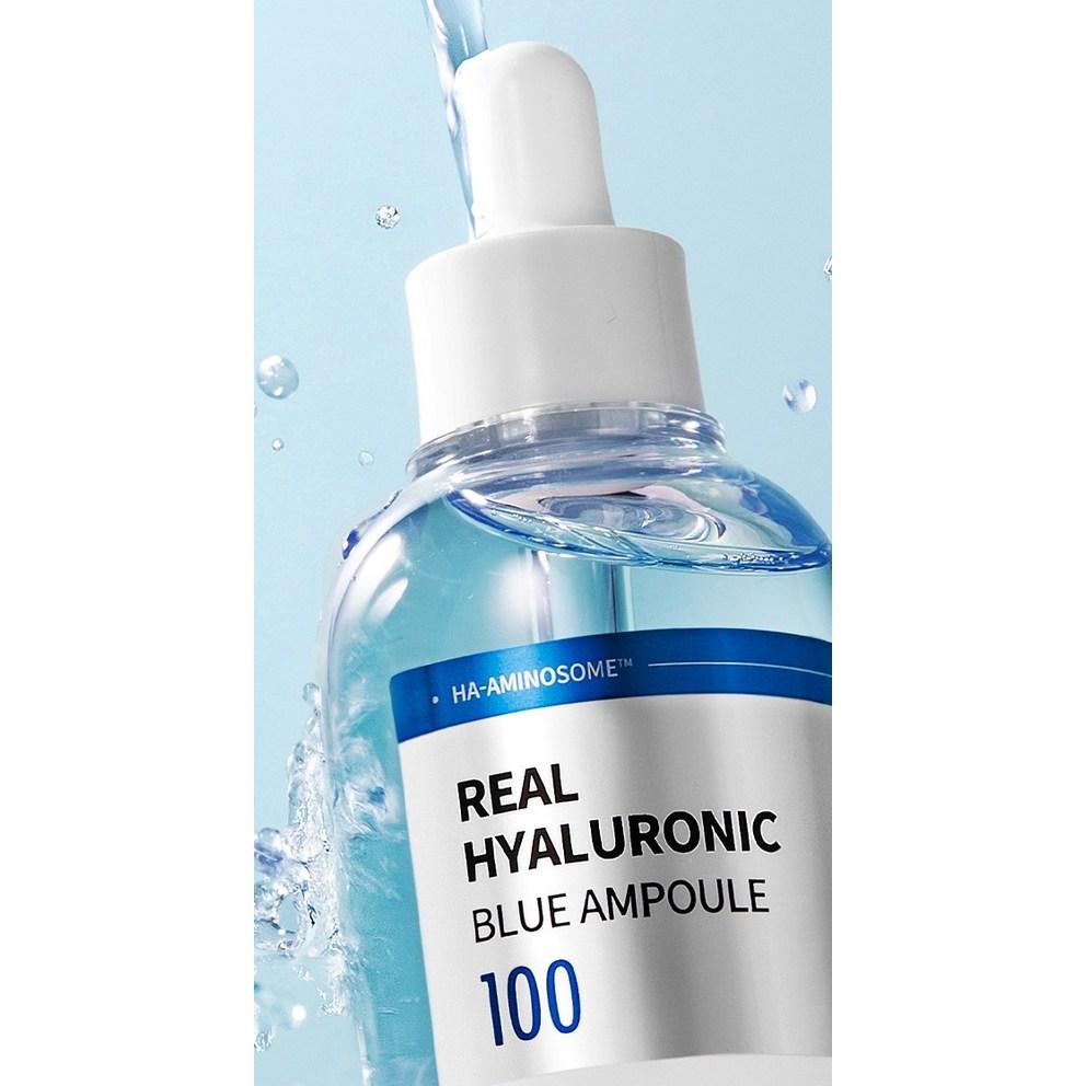 WELLAGE Real Hyaluronic Blue Ampoule, 75ml, 1 Piece