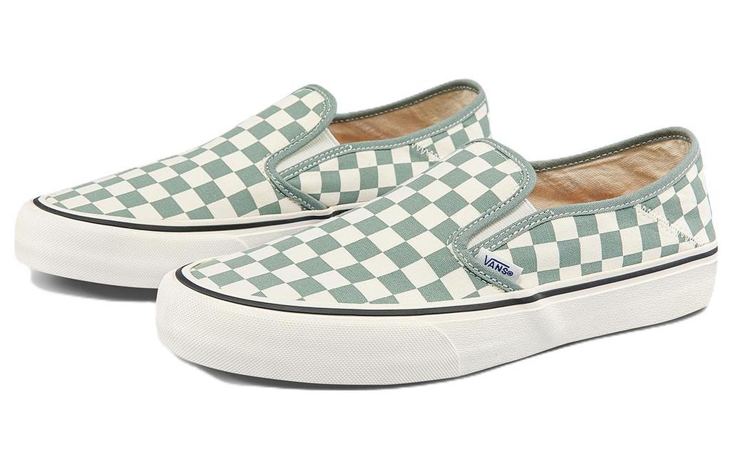 Vans Slip on Low Tops Casual Skateboarding Shoes Unisex Green White VN0A5HYQB8O