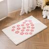 Imitation Cashmere Bathroom Floor Mat Toilet Toilet Toilet Door Absorbent Foot Mat Household Carpet