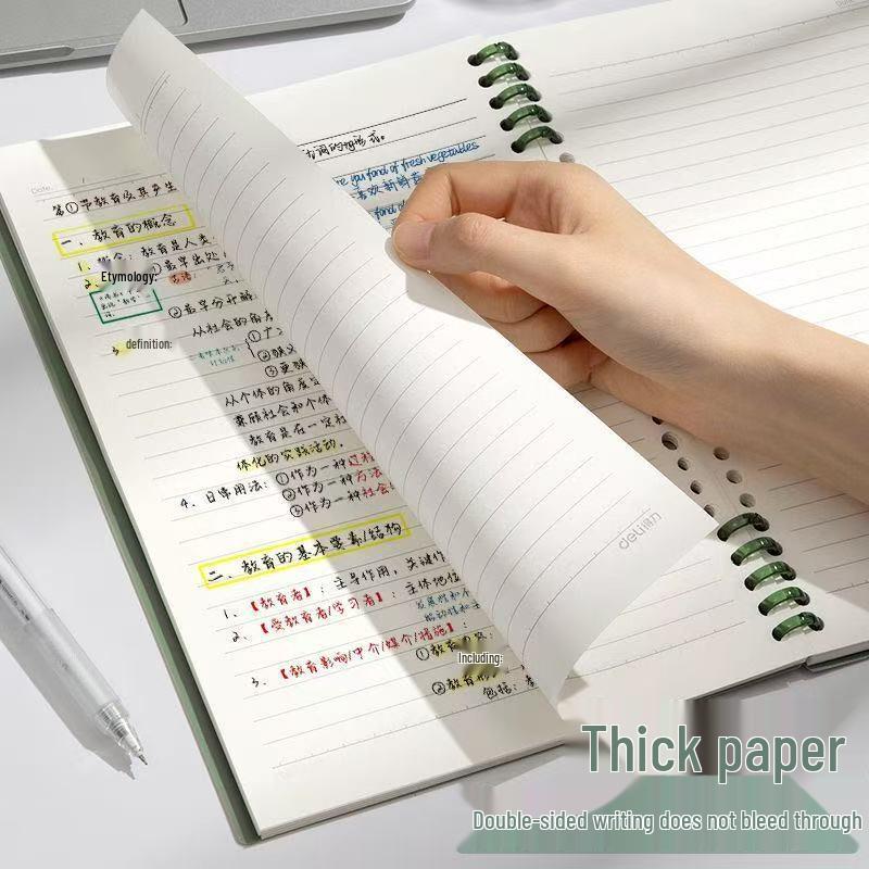 B5 Detachable Error Correction Notebook for Students - Math & Exam Prep