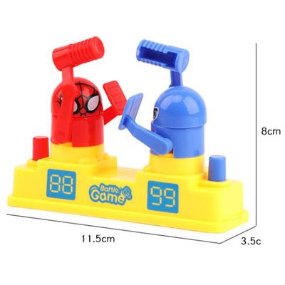 12Cm Grappige Praktische Grap Kinderen Vechten Strijd Antistress Speelgoed Prank Kinderen Speelgoed