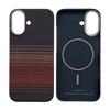 Apple iPhone 17 Ultra-thin Kevlar Case with Magnetic Suction, Alloy Frame, Aramid Fiber, and Half-wrapped Design