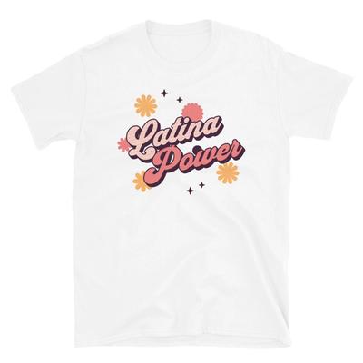 LATINA POWER LATINA DESIGNS CHULA LATINA ŽENY LATINSKÉ Krátký rukáv Unisex Tričko