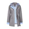 New Women's Jacket Casual Anti-splashing Jacket Women's Thin Medium and Long Trench Coat