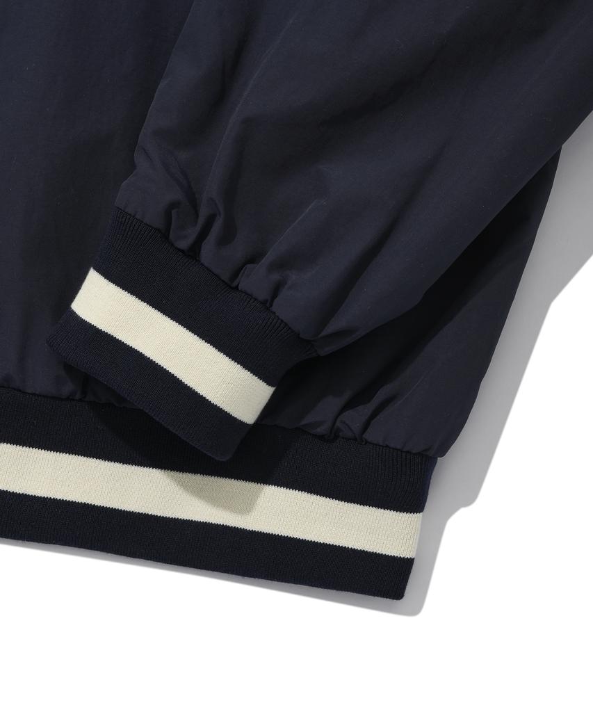 Saintpain Sp Nylon Varsity Jacket - Navy