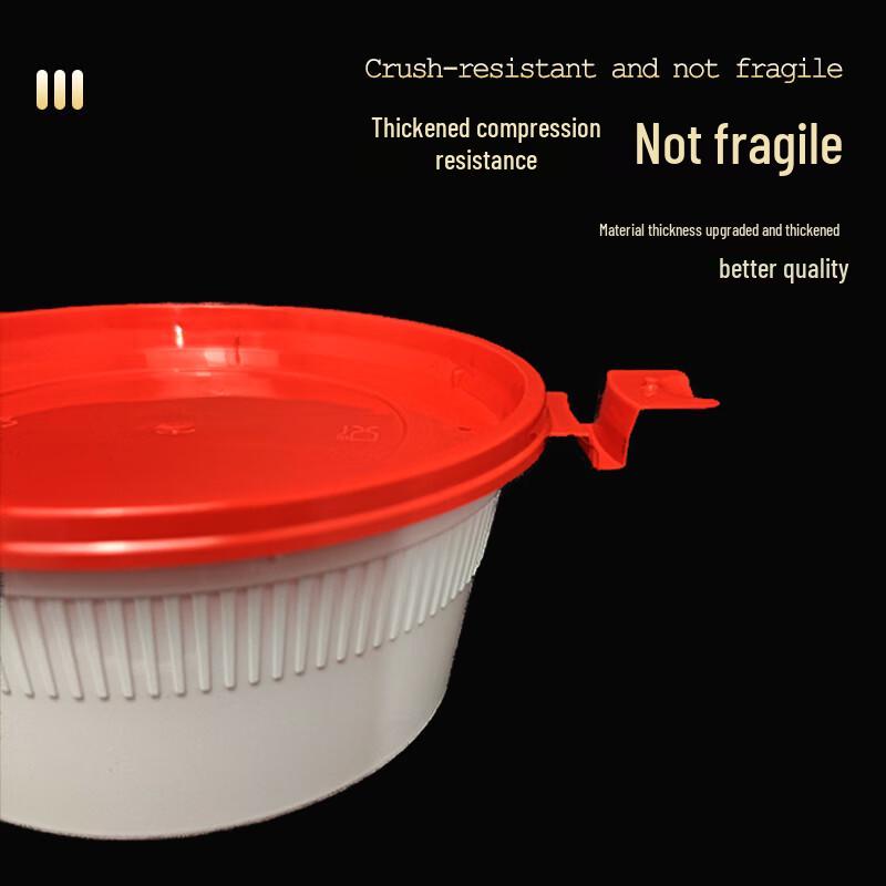 Disposable Microwavable Round Takeout Container
