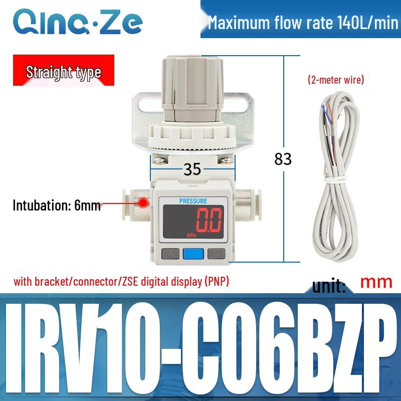 IRV Vacuum C06: Negative Pressure C08 Valve, LC10 Regulating Valve, 20 Limit Valve, BG Pressure Stabilizer