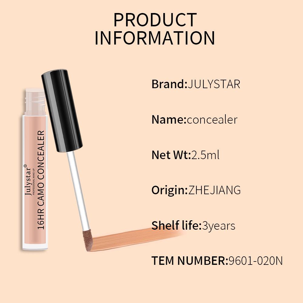 JULYSTAR Makeup Powder Foundation Concealer Long -lasting No Makeup Powder Foundation Powder Cream Beauty