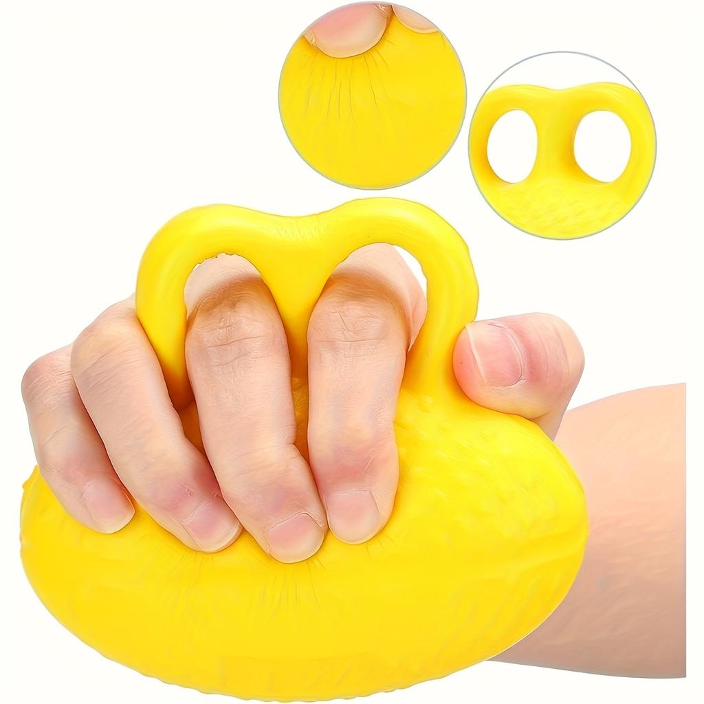 High Elasticity PU Grip Ball, Suitable for Rehabilitation and Finger Strengthening - Egg Shape, Non-toxic Hand Strengthener,Usable In All Four Seasons