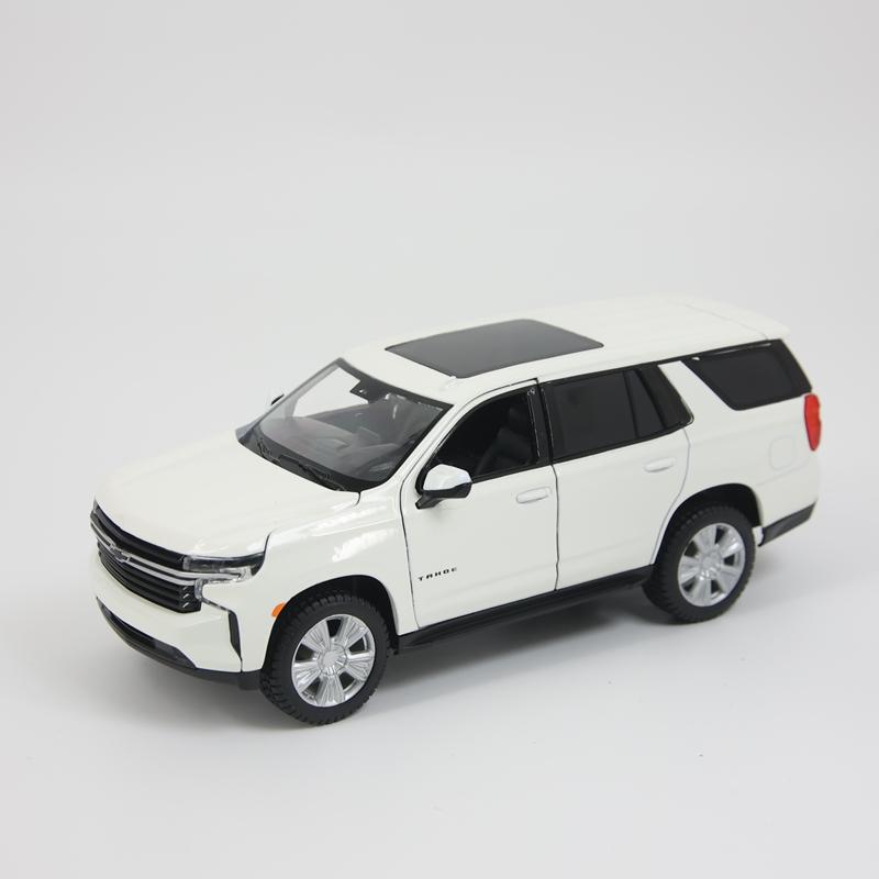 

Maisto 1:26 Simulated Chevrolet Tahoe 2021 alloy off-road vehicle model city sedan decoration collection door can be opened
