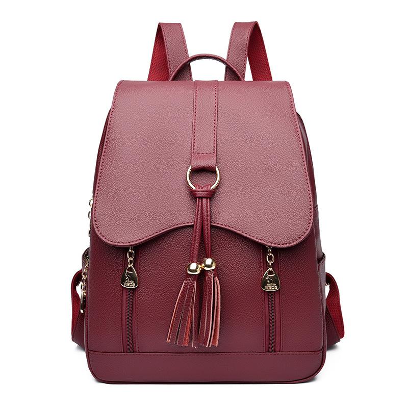 Женский ретро-рюкзак большой вместимости